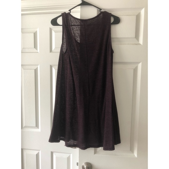 Love Culture Dark Purple Shift Dress - Picture 3 of 4